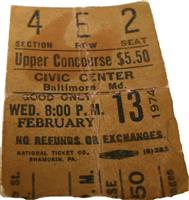 Ticket Stubs